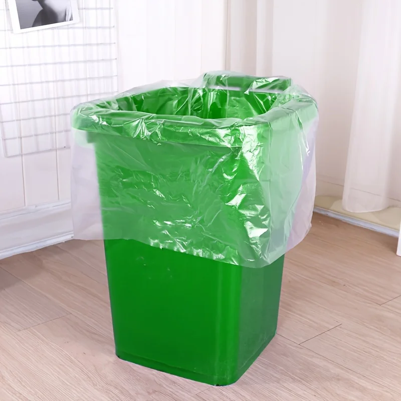 50PCS Clear Trash Bags Large C - Commercial Kitchen Bin 评论和价格