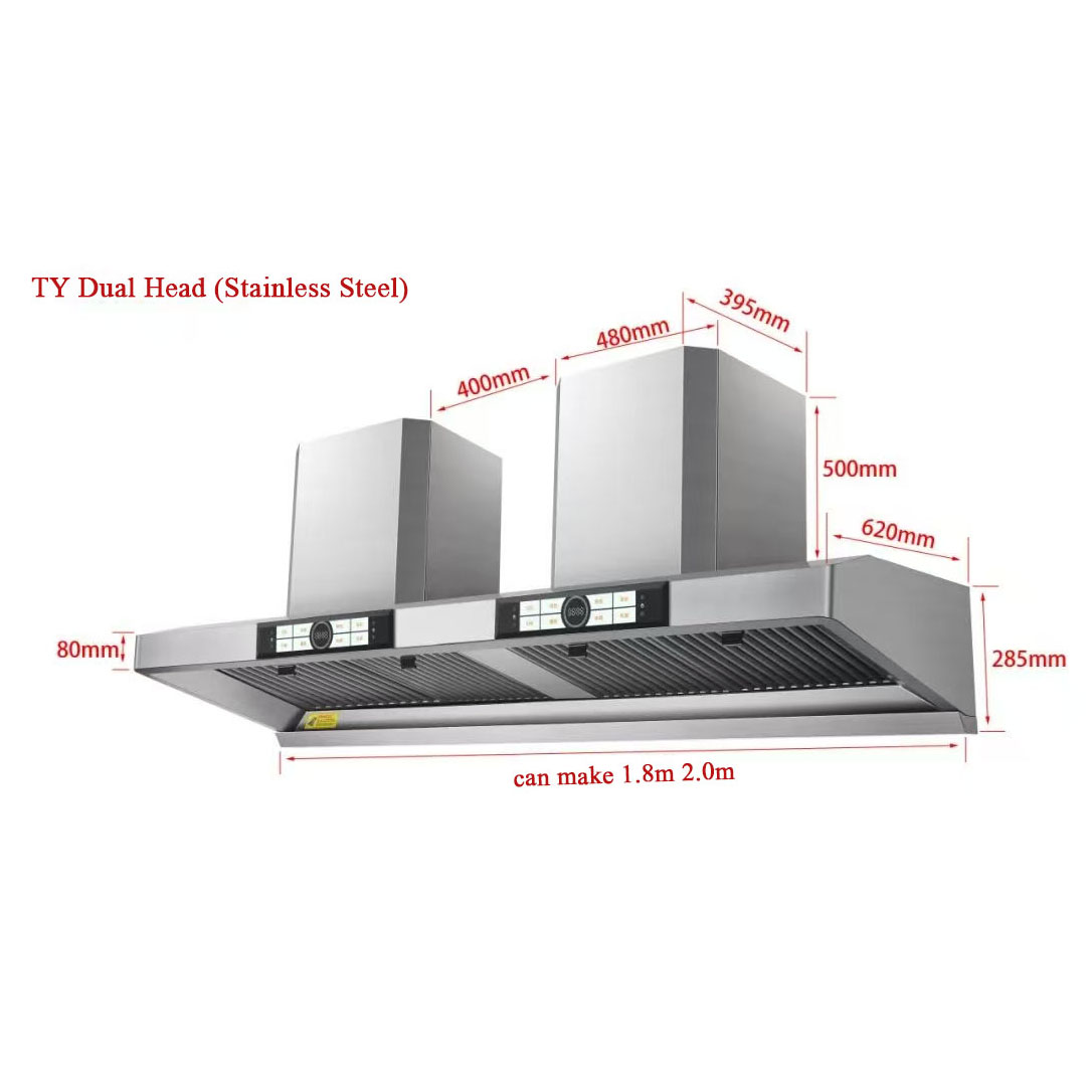 Restaurant Exhaust Cooker Hood - Range Commercial Kitchen 评论和价格