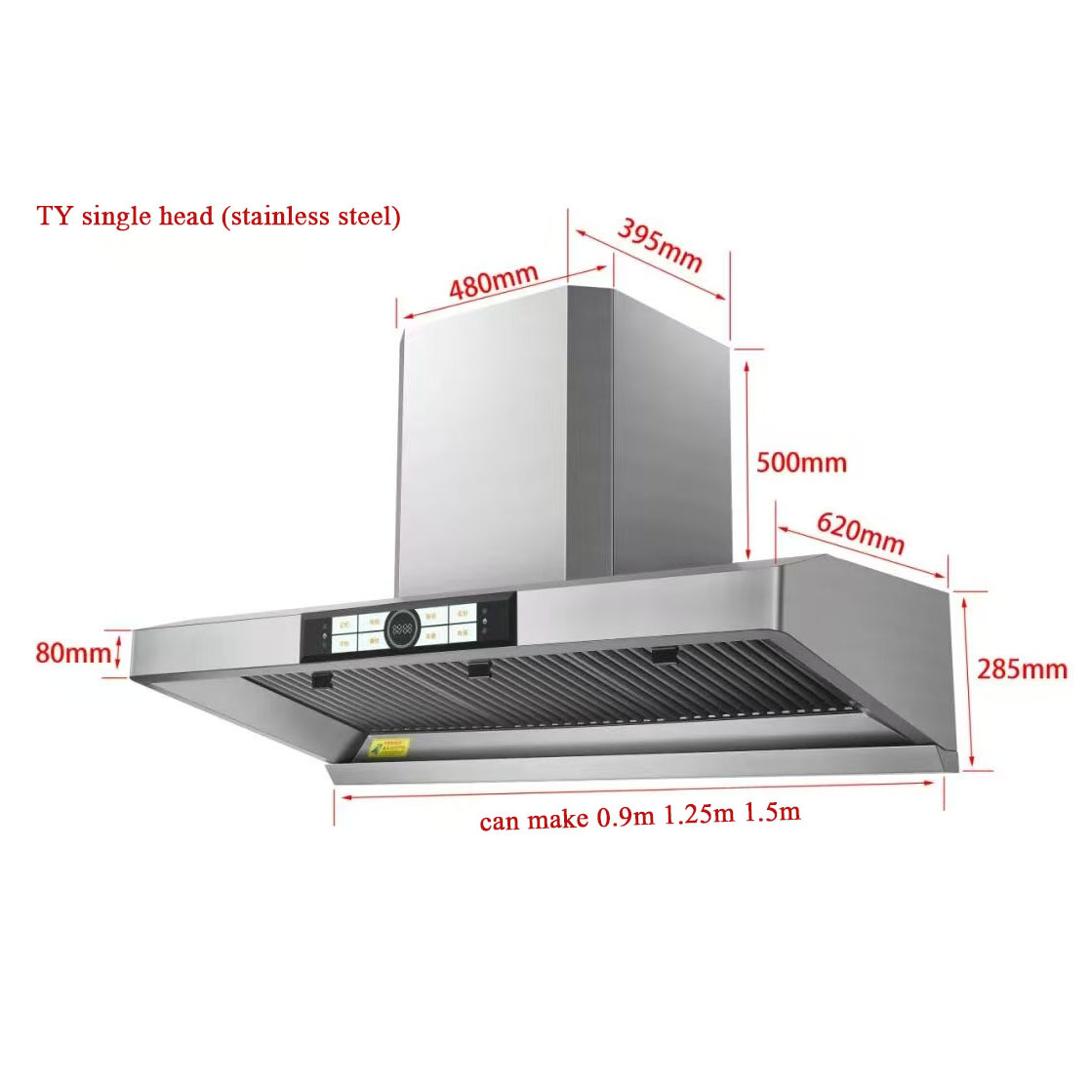 Restaurant Exhaust Cooker Hood - Range Commercial Kitchen 评论和价格