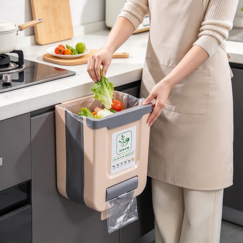 10L Slim Foldable Hanging Tras - Commercial Kitchen Bin 评论和价格