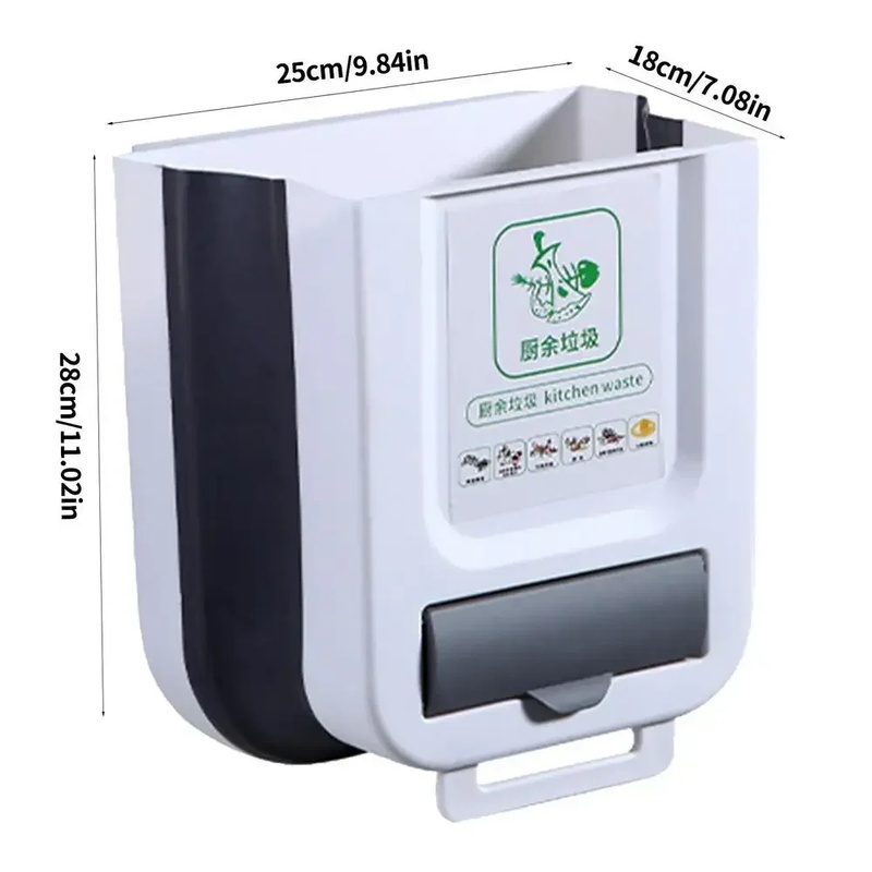 10L Slim Foldable Hanging Tras - Commercial Kitchen Bin 评论和价格