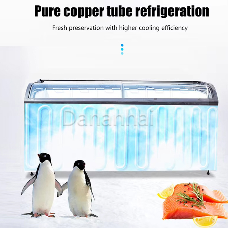 Island Freezer Commercial Curv - Commercial Chest Freezer 评论和价格