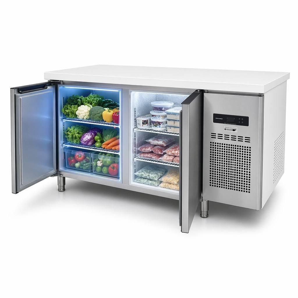 Refrigerated Worktop Stainless - Commercial Kitchen Worktops 评论和价格