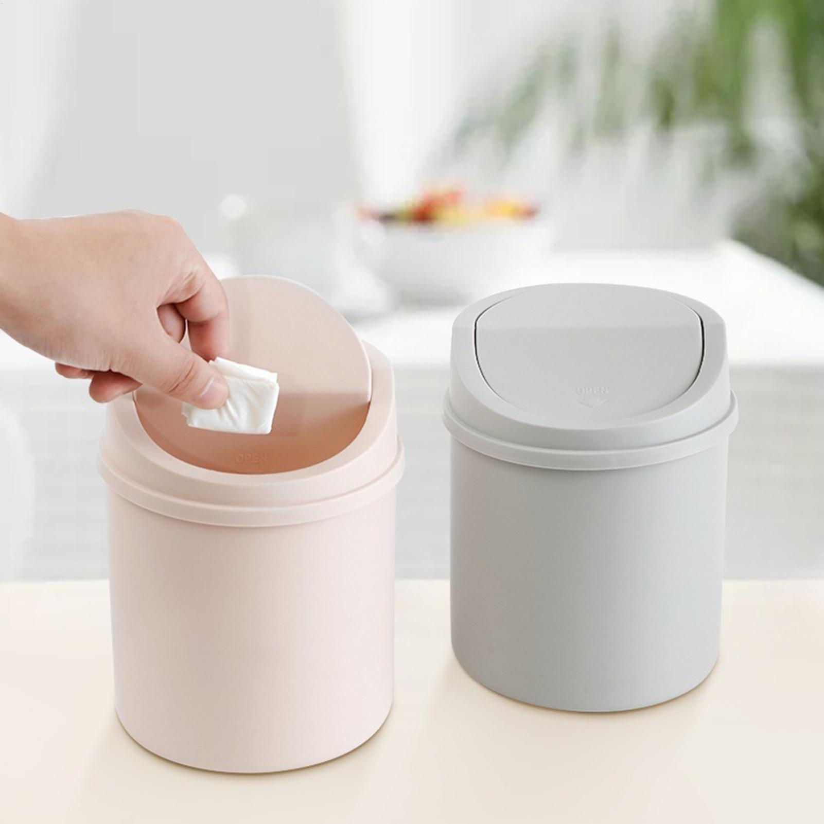1Pc Desktop Mini Trash Can Wit - Commercial Kitchen Bin 评论和价格